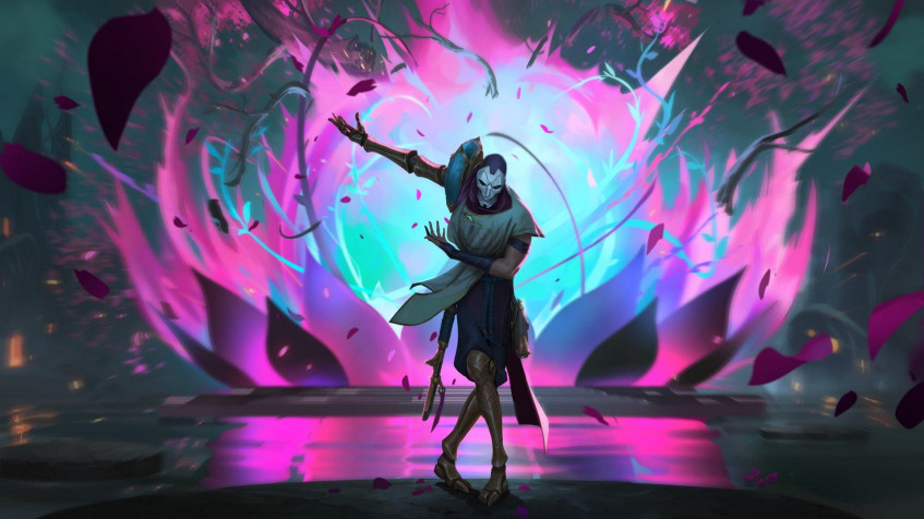 Jhin Full HD 1080p Wallpaper 1920x1080px