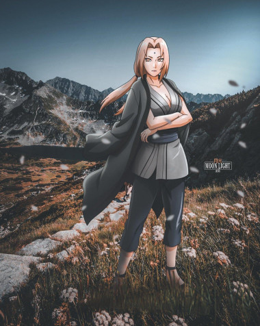 Tsunade Phone Wallpaper 1261x1577px