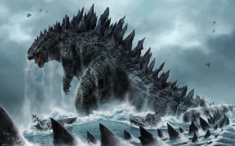 Godzilla Widescreen HD Wallpaper 1920x1200px