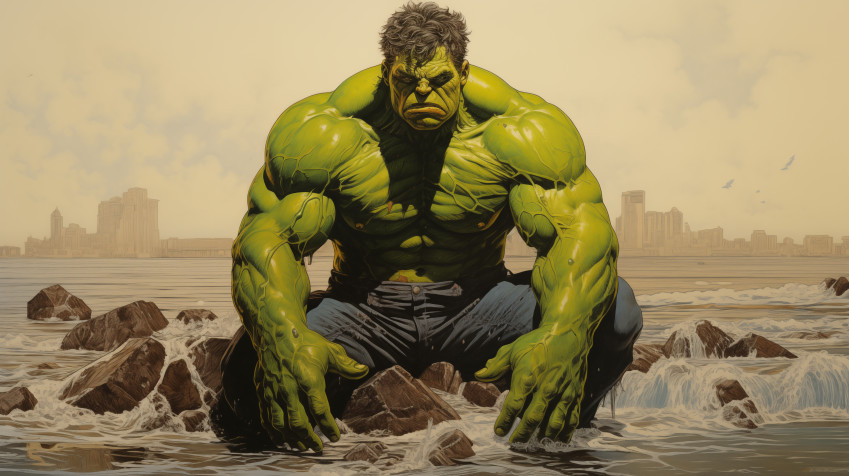 Hulk Hd Laptop Background 5824x3264px