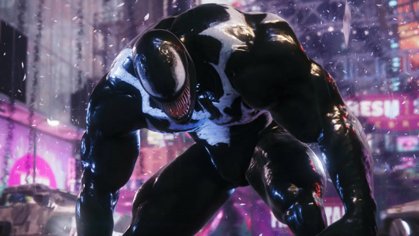 Marvels Spider Man 2 Venom 4k UHD Wallpaper 3840x2160px