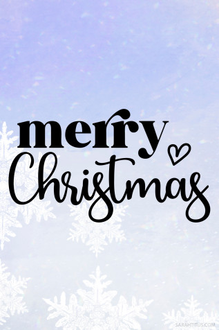 Merry Christmas Android Wallpaper Image 1706x2560px