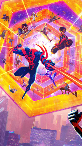 Spiderman Into The Spider Verse 2 4k Phone Wallpaper 2160x3840px