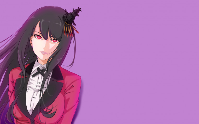 Yumeko Jabami Widescreen HD Wallpaper 1920x1200px