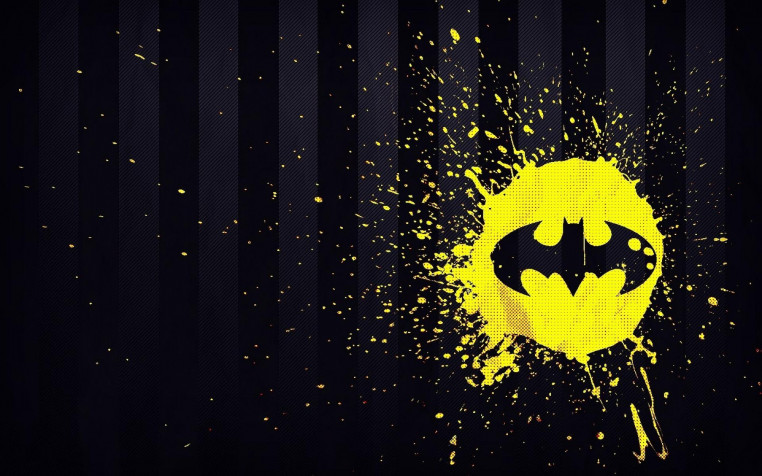 Batman Logo Widescreen HD Wallpaper 1920x1200px