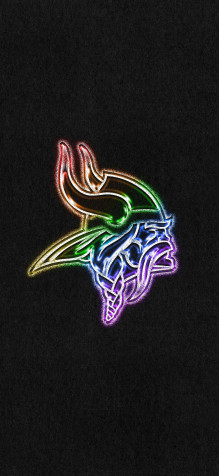 Minnesota Vikings iPhone 13 Mini Wallpaper 1080x2340px