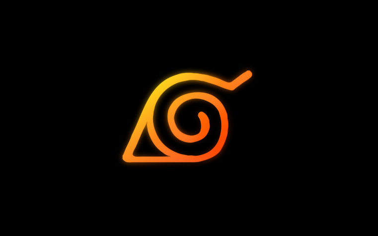 Naruto Logo Laptop Background 1680x1050px