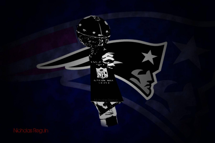 New England Patriots Logo Laptop Wallpaper 1800x1200px