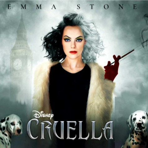 Cruella iPhone Wallpaper 1285x1285px