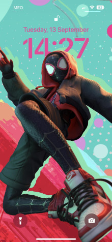 Miles Morales iPhone 13 Pro Wallpaper 1170x2532px