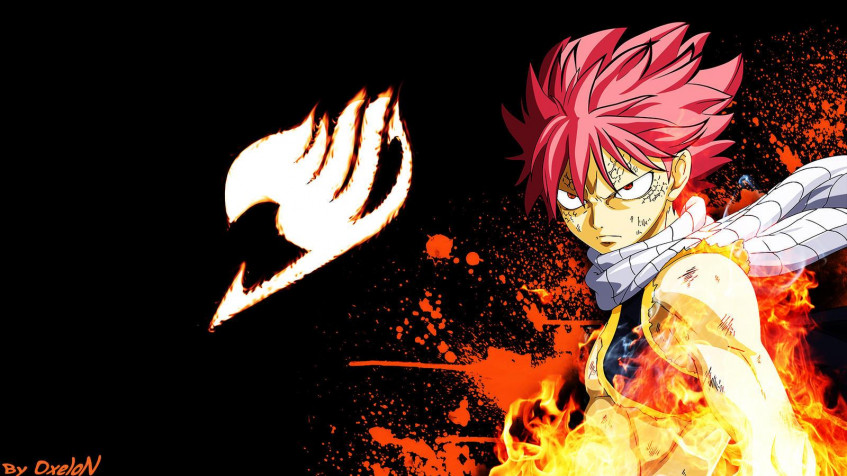 Natsu Dragneel Desktop Background 1600x900px