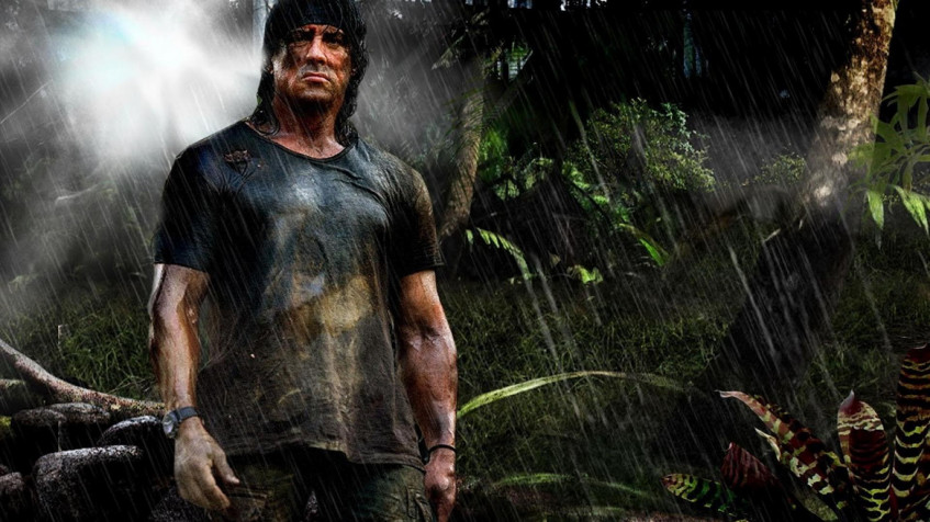 Sylvester Stallone Rambo Full HD 1080p Wallpaper 1920x1080px