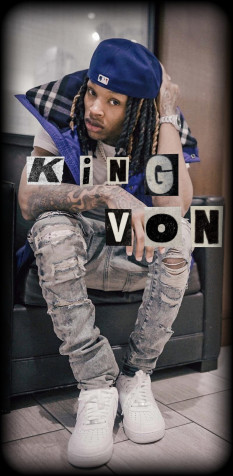 King Von Wallpaper for Mobile 800x1628px