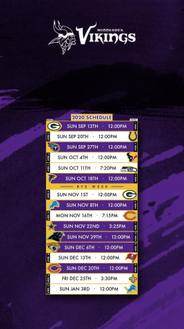 Minnesota Vikings Phone HD Background 1080x1920px