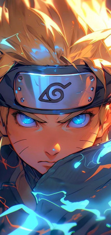 Naruto Uzumaki Phone Background Image 757x1600px