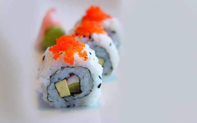 Sushi Widescreen HD Wallpaper 1920x1200px