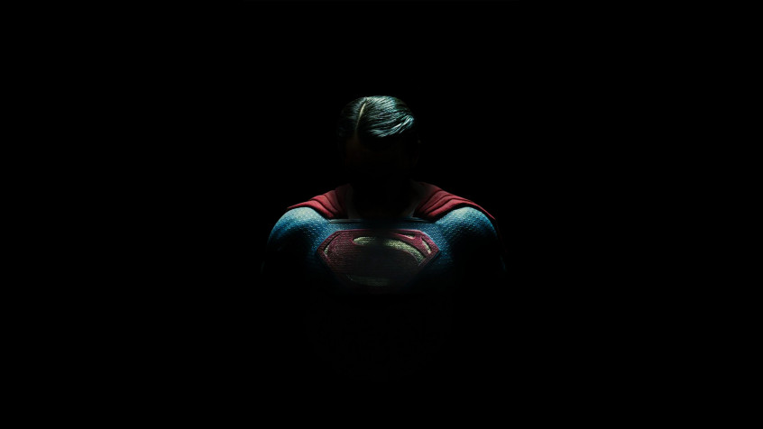 Black Superman 4k UHD Wallpaper 3840x2160px