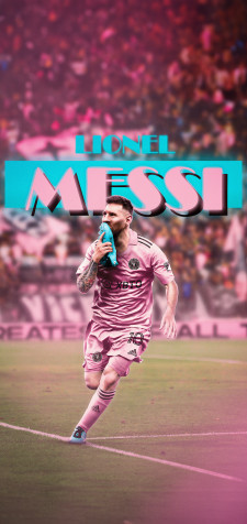 Lionel Messi Inter Miami Android Wallpaper Image 758x1600px