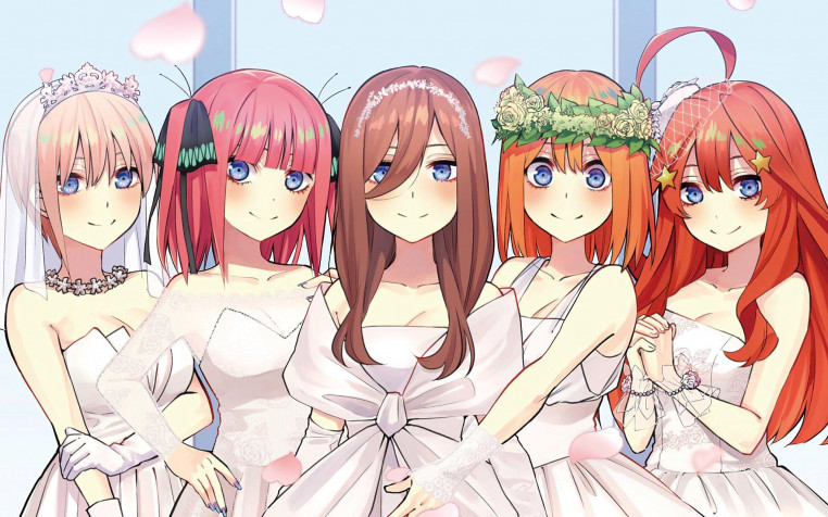 The Quintessential Quintuplets Background Image 2048x1280px