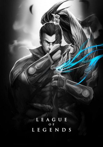 Yasuo Phone Background 1000x1414px