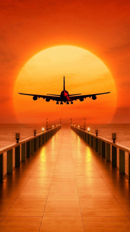 Aircraft Mobile Wallpaper 1440x2560px