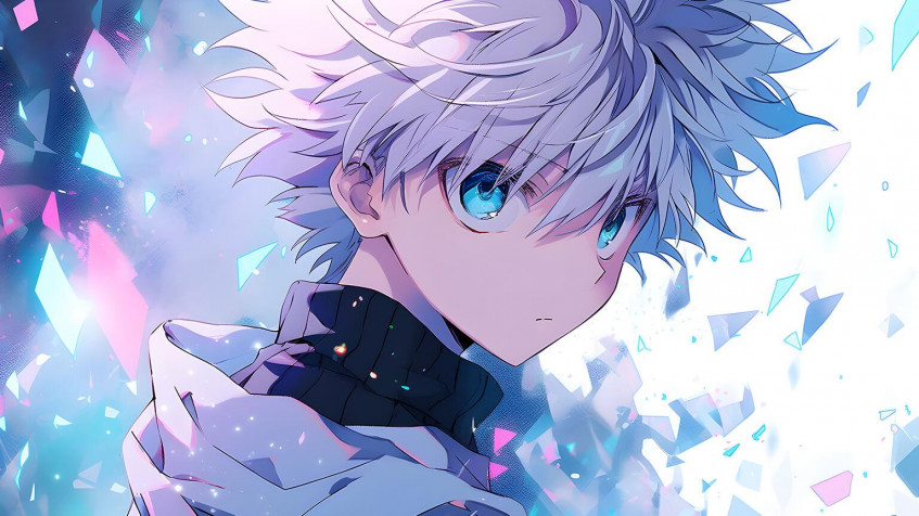 Killua Desktop Background 1536x864px