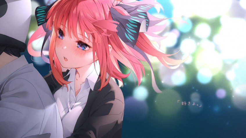 The Quintessential Quintuplets Full HD 1080p Wallpaper 1920x1080px