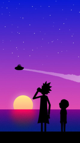 Morty Android Wallpaper Image 1242x2208px