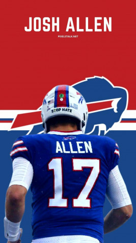 Josh Allen Phone Background Image 1080x1920px