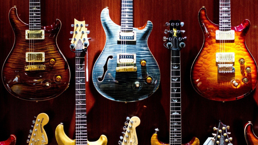 Guitar Full HD 1080p Wallpaper 1920x1080px