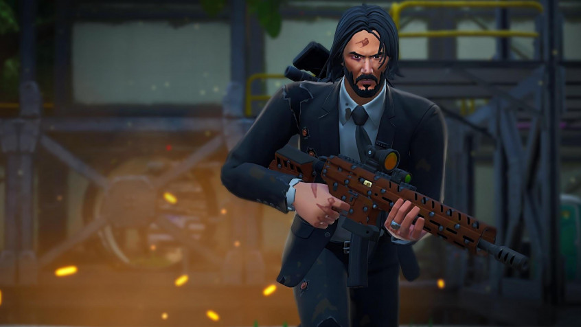 John Wick Fortnite 4k UHD Wallpaper 3840x2160px