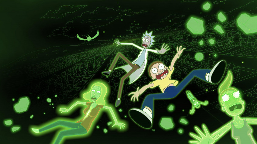 Rick And Morty Season 5 4k UHD Wallpaper 3840x2160px