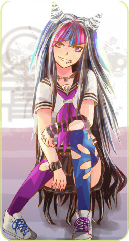 Ibuki Mioda Phone HD Background 1024x1907px