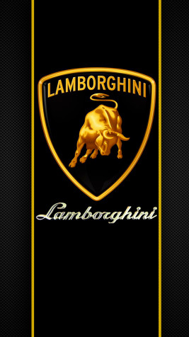 Lamborghini Logo iPhone Background Image 1080x1920px