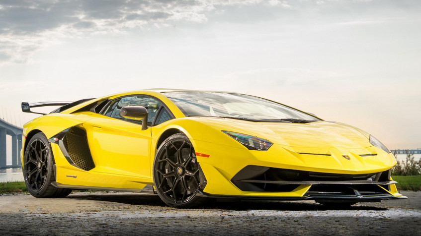 Lamborghini Logo Full HD 1080p Wallpaper 1920x1080px