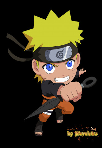 Sasuke Chibi Phone Background 2500x3600px