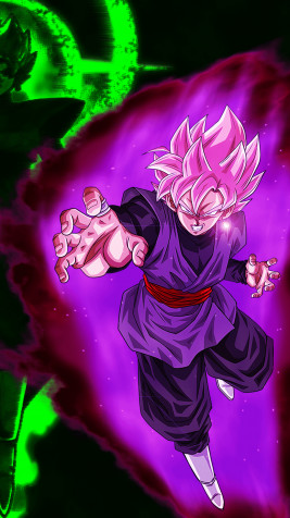 Super Saiyan Rose Goku Black iPhone Background Image 1440x2560px