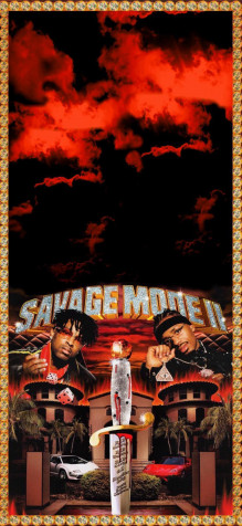 21 Savage Wallpaper for Mobile 827x1792px