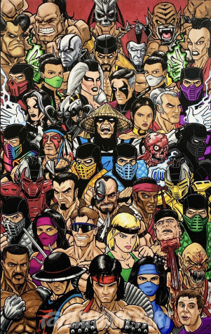 Mortal Kombat Wallpaper for iPhone 1493x2361px