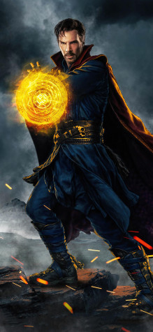 Aesthetic Dr Strange iPhone 11 Pro Wallpaper 1125x2436px