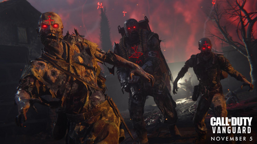 Call Of Duty Vanguard Zombies Full HD 1080p Wallpaper 1920x1080px