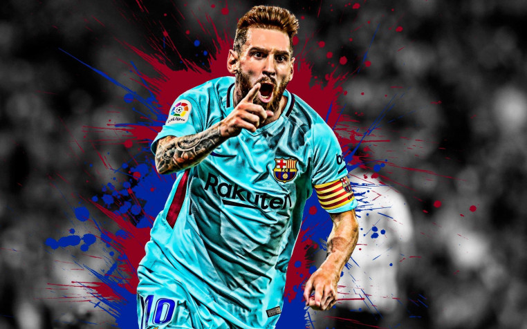 Lionel Messi Widescreen HD Wallpaper 1920x1200px