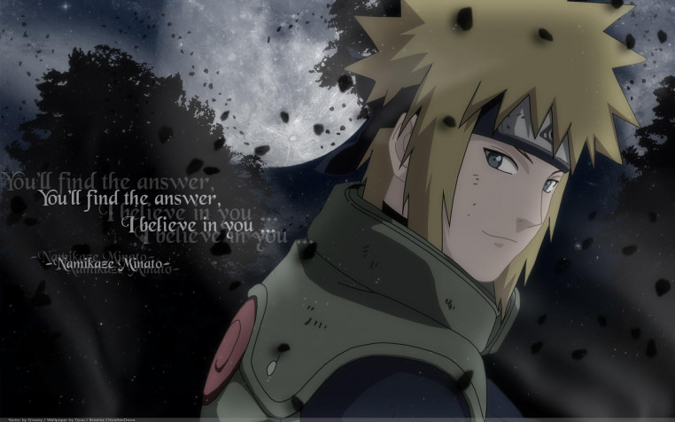 Minato Namikaze Widescreen HD Wallpaper 1920x1200px