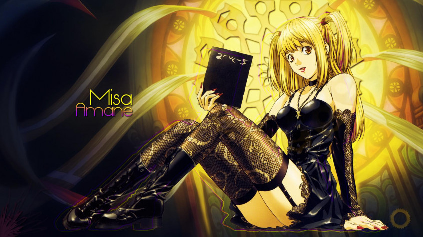 Misa Amane Full HD 1080p Wallpaper 1920x1080px