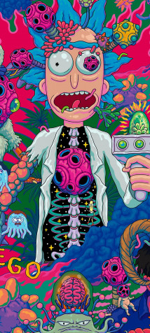 Morty Mobile Background 1080x2400px