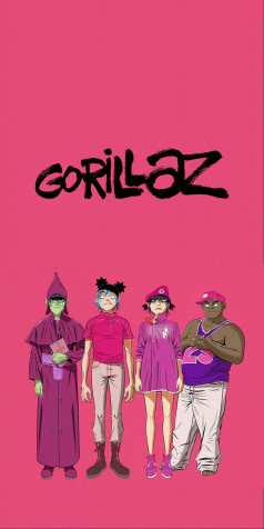 Gorillaz Mobile Background 1080x2160px