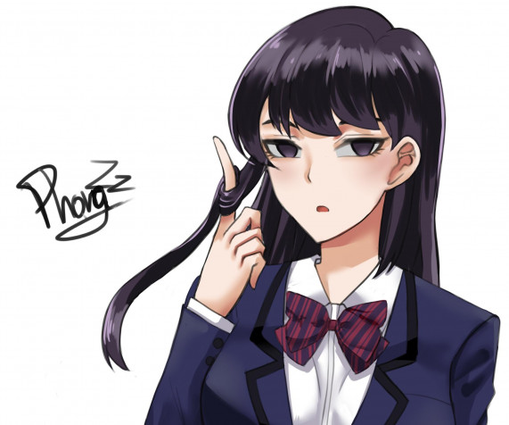 Komi Can T Communicate MacBook Wallpaper 2048x1707px