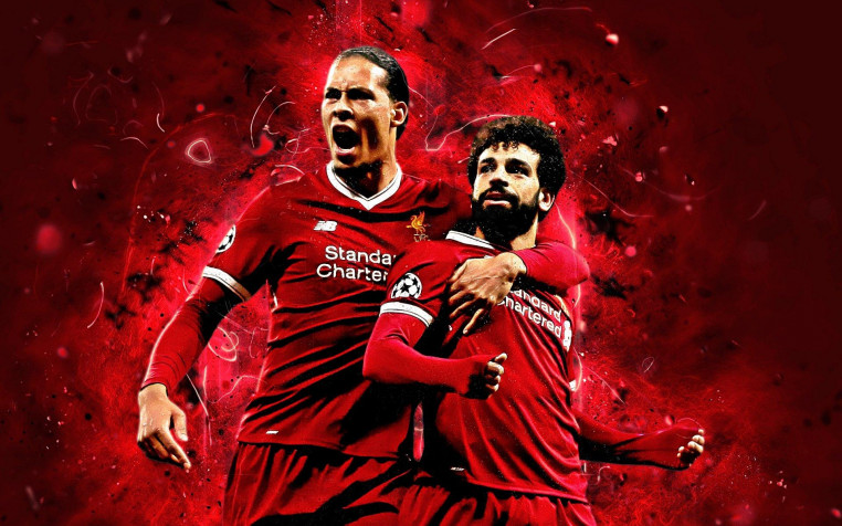 Mohamed Salah Widescreen HD Wallpaper 1920x1200px