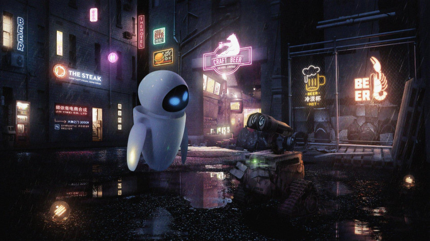 Wall E Full HD 1080p Wallpaper 1920x1080px