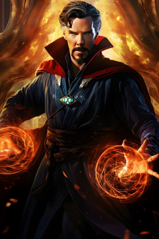 Dr Strange Phone Background 1200x1799px